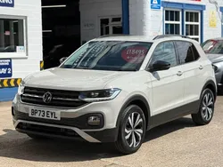 Ascot grey Used 2024 VW T-Cross Black Edition SUV | £18,495 (Fair price)