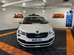 White Used 2019 Skoda Karoq Scout 4x4 SUV | £15,995 (Fair price)
