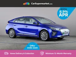 Blue Used 2020 Hyundai Ioniq Premium Sedan | £8,976 (Fair price)