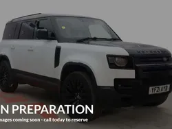 White Used 2021 Land Rover Defender SE SUV | £45,920 (Fair price)