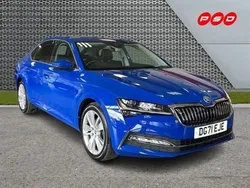 Blue Used 2022 Skoda Superb SE L Hatchback | £19,995 (A bit pricey)