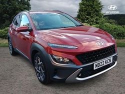 Red Used 2022 Hyundai Kona Premium SUV | £17,399 (Fair price)