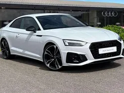 White Used 2023 Audi A5 Black Edition Coupe | £30,100 (A bit pricey)