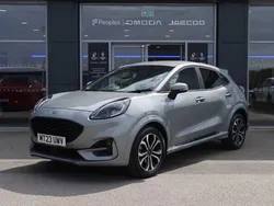 Silver Used 2023 Ford Puma ST-Line Hatchback | £16,948 (Fair price)