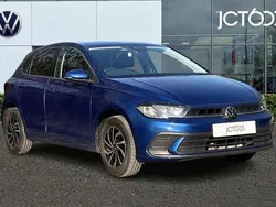 Blue Used 2023 VW Polo Life Hatchback | £16,552 (Fair price)