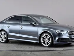 Grey Used 2018 Audi A3 S-Line Sedan | £14,198 (Fair price)