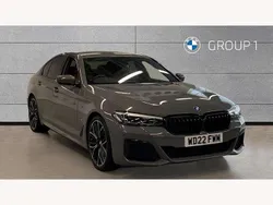 Grey Used 2022 BMW 520 M Sport Sedan | £27,950 (Fair price)