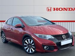 Red Used 2016 Honda Civic SR Hatchback | £14,425 (Fair price)