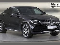 Black Used 2023 Mercedes GLC300e AMG line Coupe | £40,990 (Good price)