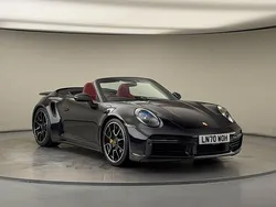 Jet black Used 2020 Porsche 911 Turbo S Cabriolet Cabriolet | £129,000 (Fair price)