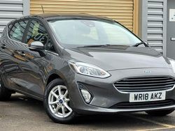 Grey Used 2018 Ford Fiesta Zetec Hatchback | £7,699 (Fair price)
