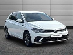 White Used 2022 VW Polo R-line Hatchback | £17,249 (Fair price)
