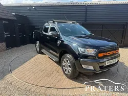 Black Used 2018 Ford Ranger Wildtrack Pickup | £19,500 (Fair price)