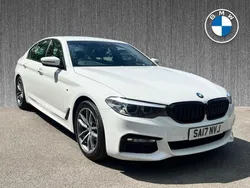 White Used 2017 BMW 520 M Sport | £18,459 (Fair price)