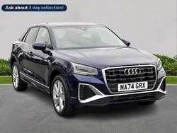 Blue Used 2025 Audi Q2 S-Line SUV | £25,872 (A bit pricey)