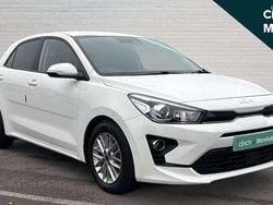 White Used 2022 Kia Rio 2 Hatchback | £11,198 (Fair price)