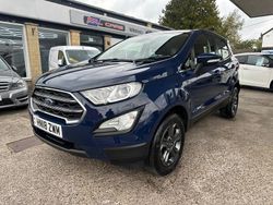 Blue Used 2018 Ford Ecosport Zetec SUV | £7,995 (Fair price)