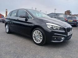 Black Used 2016 BMW 216 Active Tourer Luxury Line MPV | £4,995 (Super price)
