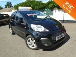 Black Used 2013 Peugeot 107 Allure Hatchback | £5,699 (Fair price)