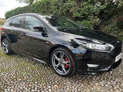 Black Used 2018 Ford Focus ST-Line X Hatchback | £7,295 (Fair price)