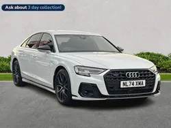 White Used 2024 Audi A8 Black Edition Sedan | £58,417 (A bit pricey)