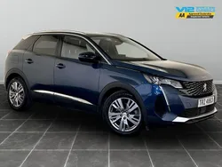 Blue Used 2022 Peugeot 3008 Allure Premium SUV | £11,595 (Good price)