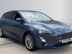 Blue Used 2022 Ford Focus Titanium X Hatchback | £12,186 (Good price)
