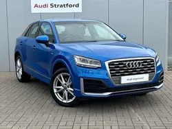 Ara blue crystal effect Used 2018 Audi Q2 S-Line SUV | £14,950 (A bit pricey)