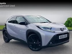 Jasmine silver bitone Used 2024 Toyota Aygo Edition Hatchback | £18,598 (Expensive)