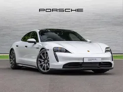White Used 2022 Porsche Taycan Sedan | £51,840 (A bit pricey)