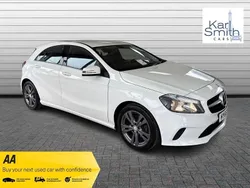 White Used 2016 Mercedes A160 Hatchback | £9,895 (Fair price)