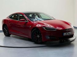 Red Used 2017 Tesla Model S Hatchback | £15,750 (Fair price)