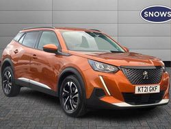 Orange fusion Used 2021 Peugeot 2008 Allure SUV | £13,575 (Fair price)