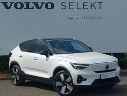 White Used 2022 Volvo C40 Pro SUV | £29,498 (Expensive)