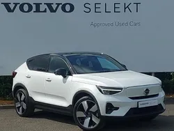 White Used 2022 Volvo C40 Pro SUV | £29,498 (Expensive)