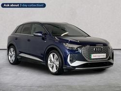 Blue Used 2024 Audi Q4 e-tron S-Line SUV | £31,913 (Super price)