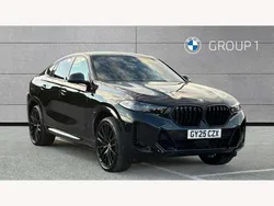 Black Used 2025 BMW X6 M Sport SUV | £74,890