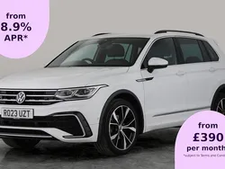 White Used 2023 VW Tiguan R-line SUV | £26,204 (Fair price)