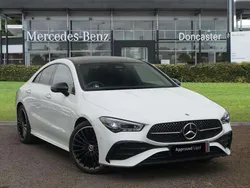 White Used 2024 Mercedes CLA220 AMG Line Premium Plus Sedan | £33,250 (Fair price)