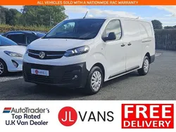 White Used 2022 Vauxhall Vivaro Van | £12,450 (Good price)