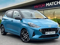Blue Used 2021 Hyundai i10 Premium Hatchback | £12,999 (Fair price)