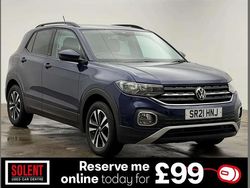 Blue Used 2021 VW T-Cross United SUV | £14,490 (Fair price)