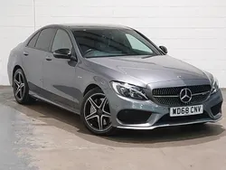 Grey Used 2018 Mercedes C43 AMG Premium Sedan | £23,998 (Fair price)