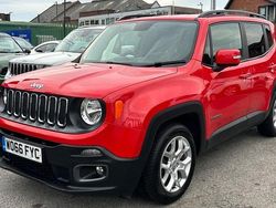Red Used 2016 Jeep Renegade Longitude SUV | £6,895 (Fair price)