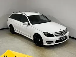White Used 2013 Mercedes C250 AMG Estate | £7,850 (Fair price)