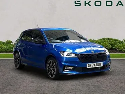 Blue Used 2024 Skoda Fabia Monte Carlo Hatchback | £18,995 (Expensive)