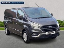 Grey Used 2022 Ford Transit Custom Limited Van | £19,450 (Super price)