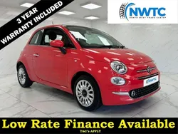 Pink Used 2019 Fiat 500 Lounge Hatchback | £6,995 (Fair price)