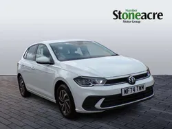 White Used 2024 VW Polo Life Hatchback | £20,495 (Fair price)