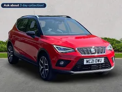 Red Used 2021 Seat Arona XCELLENCE Lux SUV | £13,299 (Fair price)